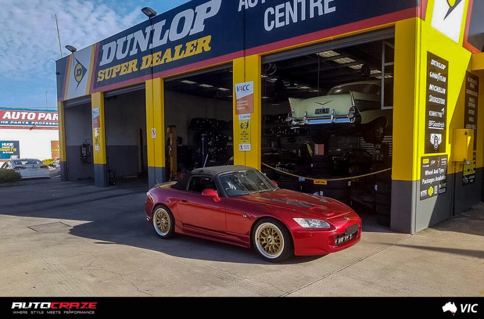 HONDA S2000 LSR GOLD POLISH LIP